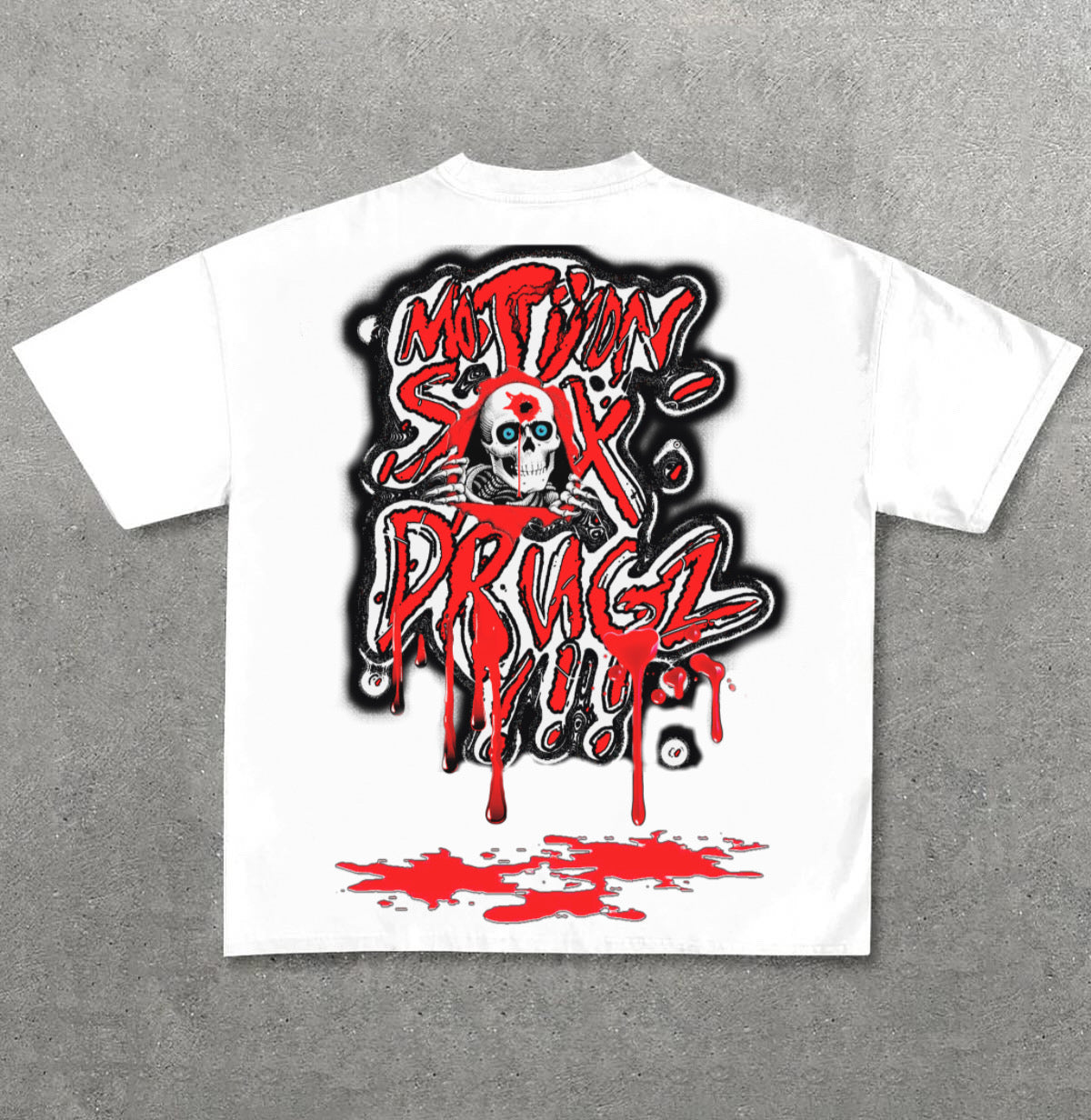 Motion Sex Drugz White Shirt