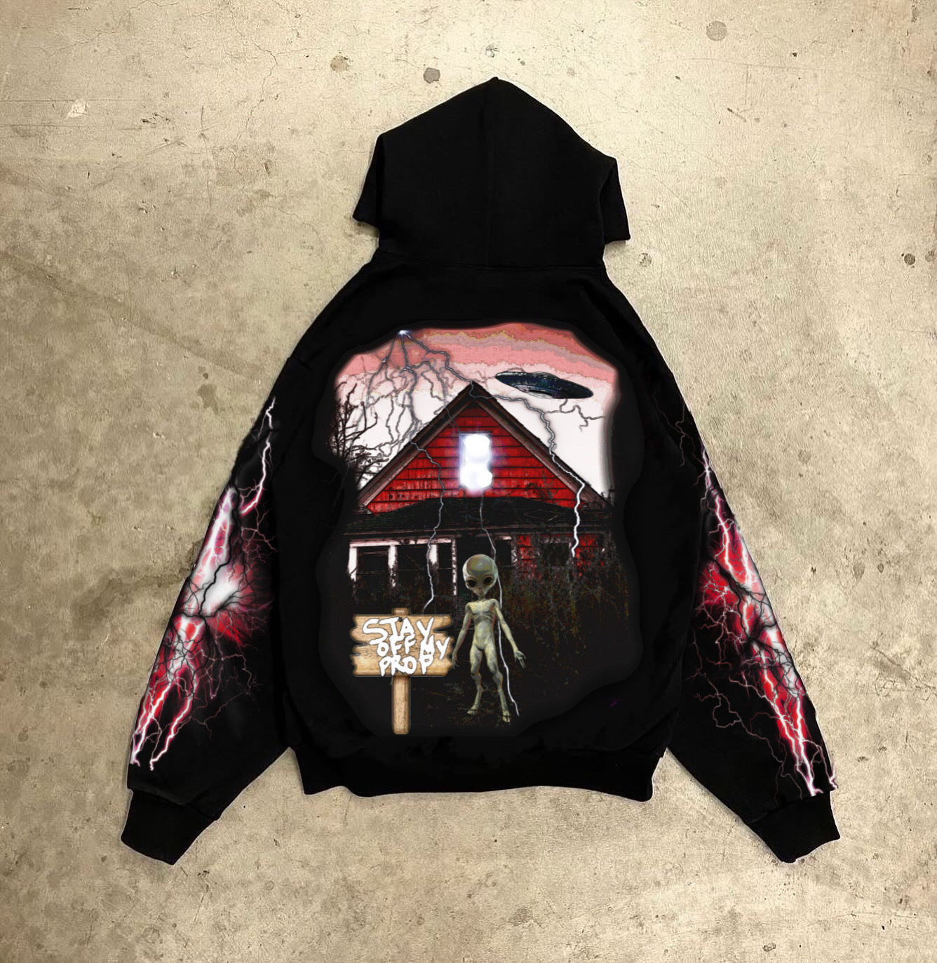 Stay Off My Prop Hoodie